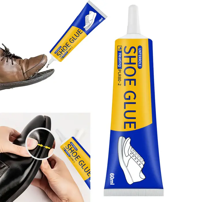 Adhésif transparent pour réparation de chaussures, adhésif de bain à faible odeur, colle en résine s