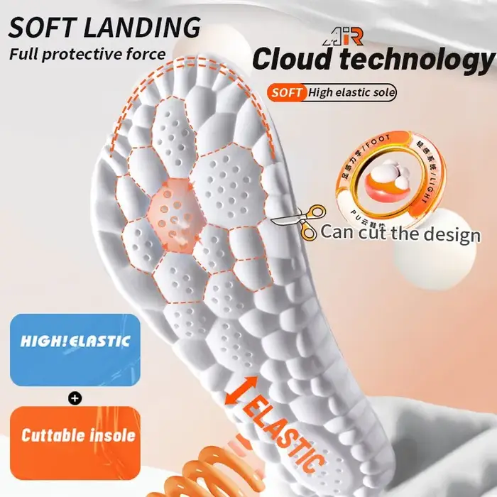 Semelles intérieures de sport pour chaussures 4D