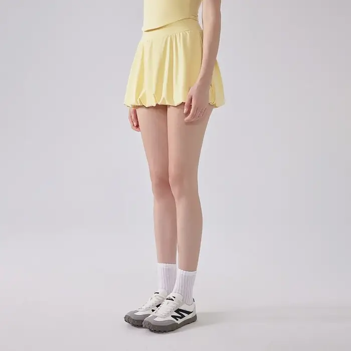 Jupe de sport d'été taille haute pour femme
