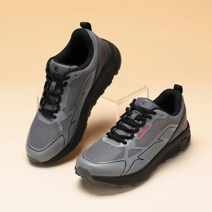 Chaussures pour hommes chaussures de course de fond antidérapantes confortables respirantes pour les personnes avec pieds gonflés avec baskets de soutien de la voûte plantaire