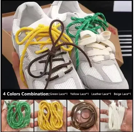 Chaussures à fond épais avec Collision de couleur