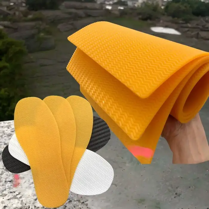 Semelles de chaussures en caoutchouc antidérapantes