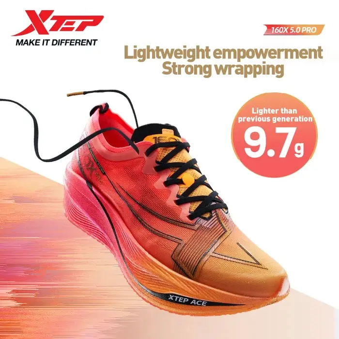 Xtep-Chaussures de course légères et durables pour homme