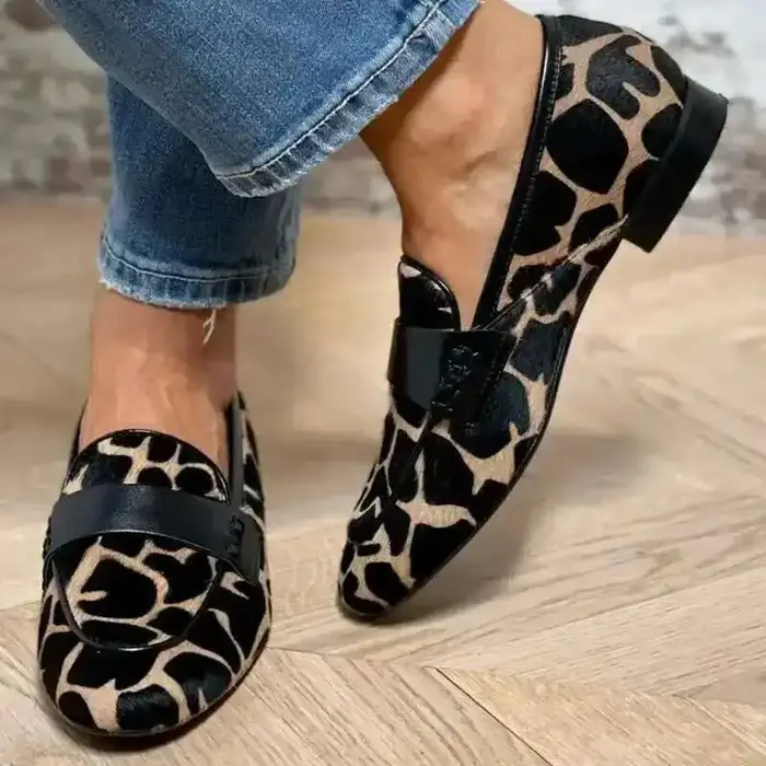 Chaussures à talons plats