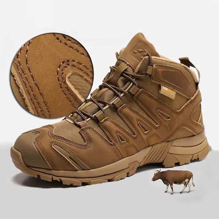 Automne hiver Top qualité hommes bottes de randonnée en plein air escalade chasse Sport Trekking montagne tactique militaire athlétique homme chaussures