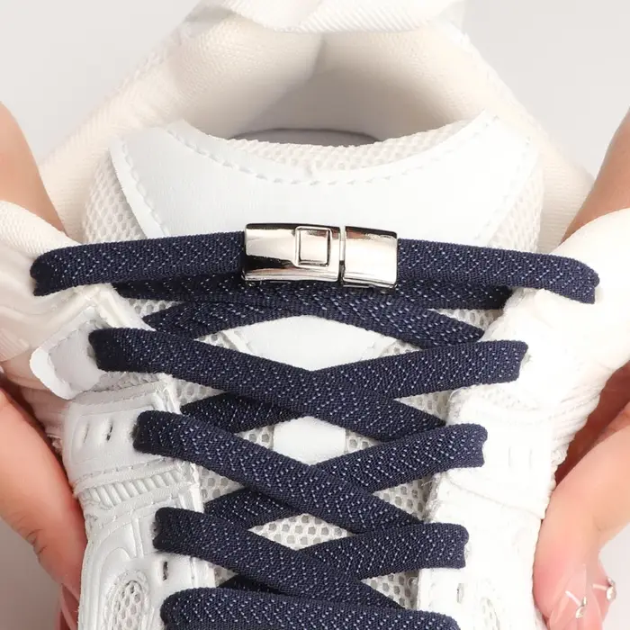 Nouveaux lacets élastiques unisexe pour baskets