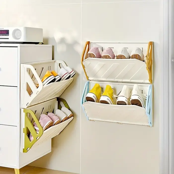 Étagère à chaussures murale