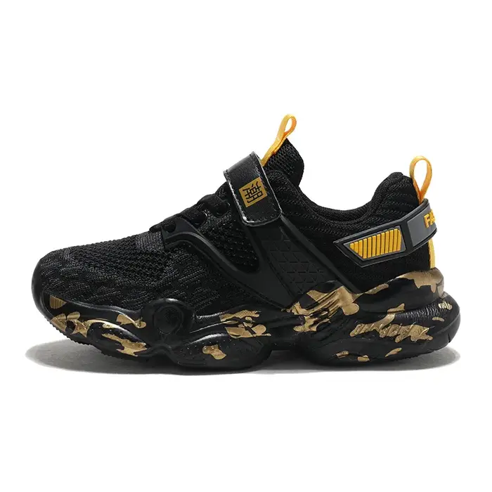 2025 nouveaux enfants chaussures garçon Sneaker tricot plate-forme respirant été école