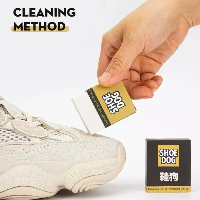 Gomme de nettoyage super efficace pour chaussures