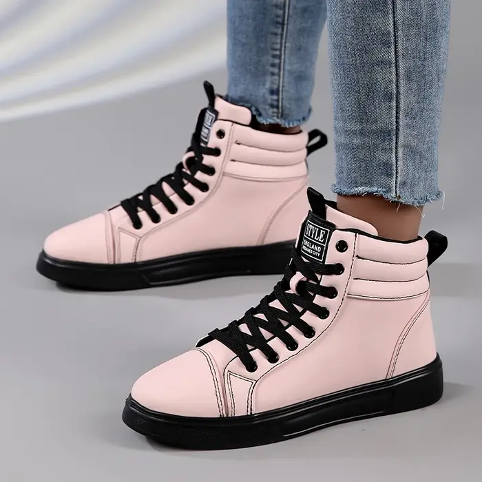 Chaussures de skateboard montantes pour hommes et femmes