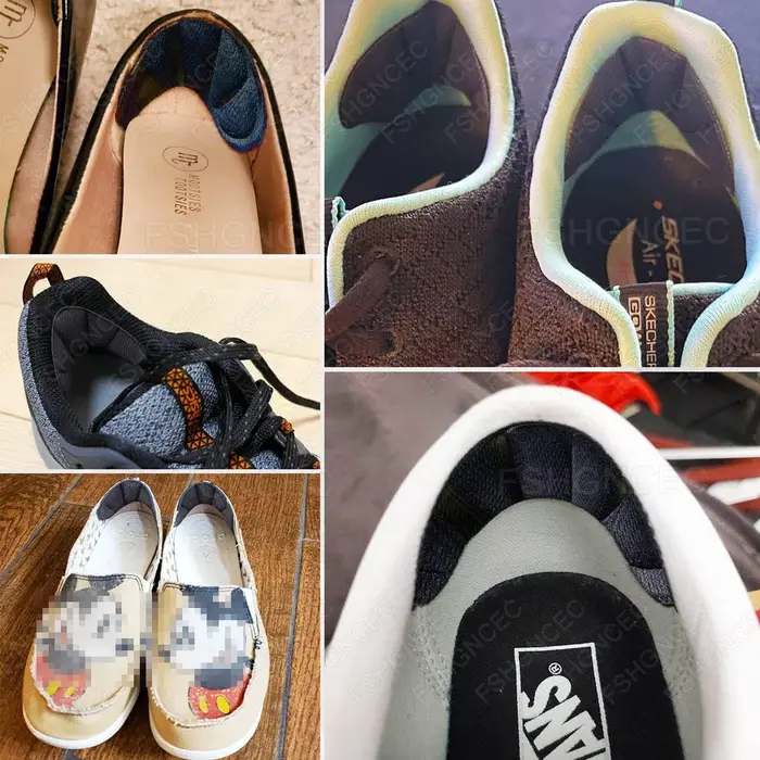 3 paires de coussinets de talon pour chaussures, Inserts de chaussures trop grandes pour chaussures amples, taille réglable, Patch de protection du talon, chaussures de sport, autocollant arrière