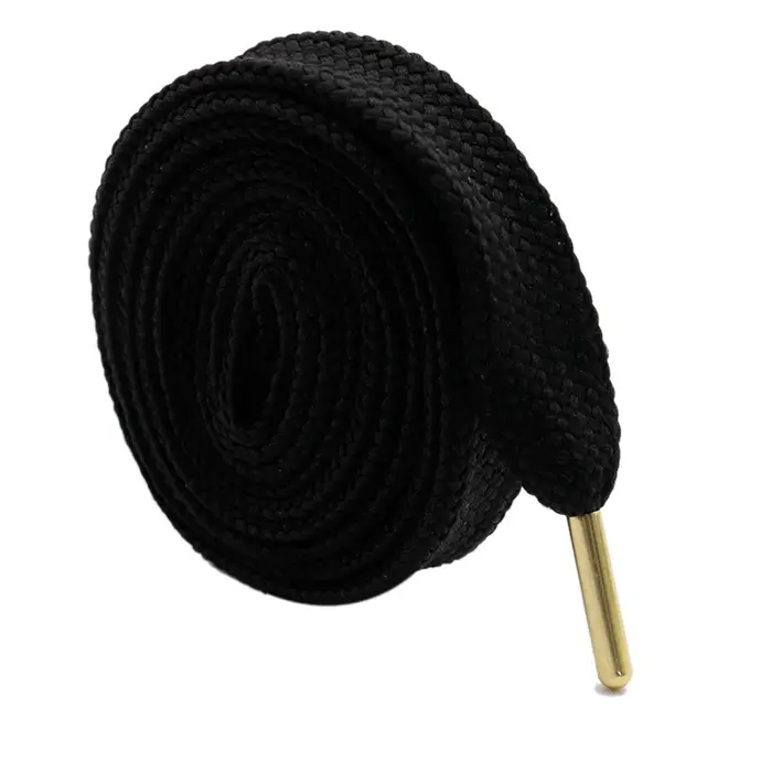 Coolstring – lacets de gros de 1.8CM avec embouts en métal doré