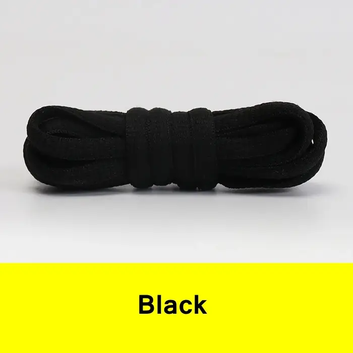 Baskets ovales lacets de chaussures demi-cercle lacets de sport lacet rond classique adulte unisexe