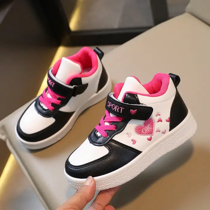 Chaussures de sport pour enfants, baskets pour filles mignonnes, chaussures polyvalentes pour enfant