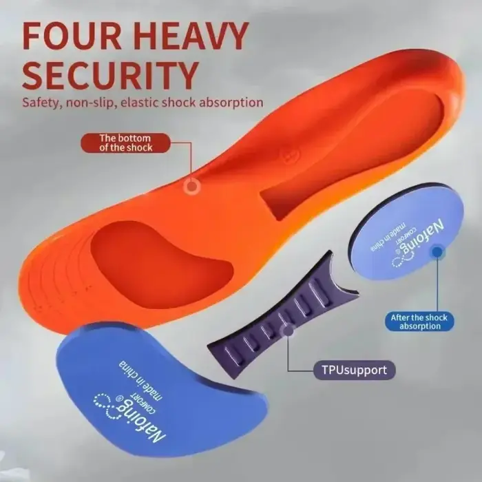 Semelles intérieures de Sport pour chaussures, semelles orthopédiques, Absorption des chocs, déodorant, coussin respirant, Support de voûte plantaire, facilite la pression des pieds