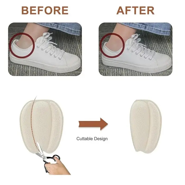 Coussinets de langue coordonnants pour chaussure