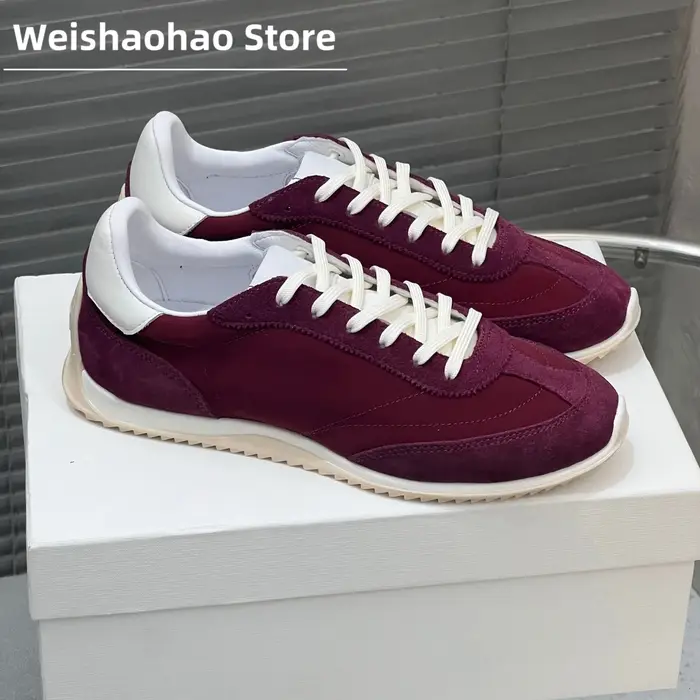 Nouvelle Collection Printemps 2026 : Chaussures Athlétiques Femme – Design Minimaliste Bicolore, Bou
