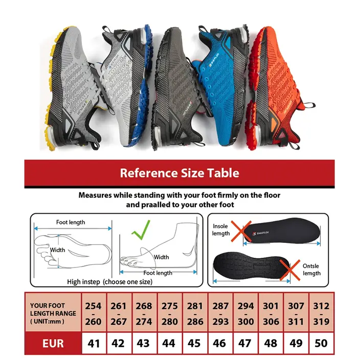 Baasploa-Chaussures de course professionnelles pour hommes
