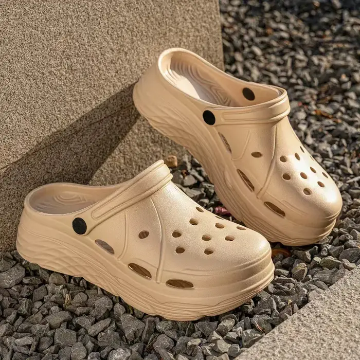 Chaussures sabots au Design Simple pour femmes