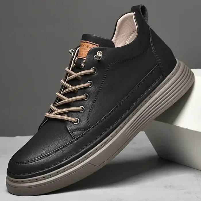 Chaussures rehaussantes en cuir véritable chaussures rehaussantes hauteur augmenter chaussures homme