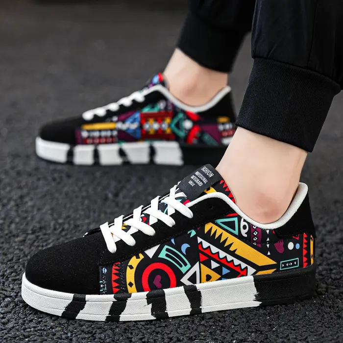 YRZL chaussures de Skateboard hommes toile baskets décontracté respirant