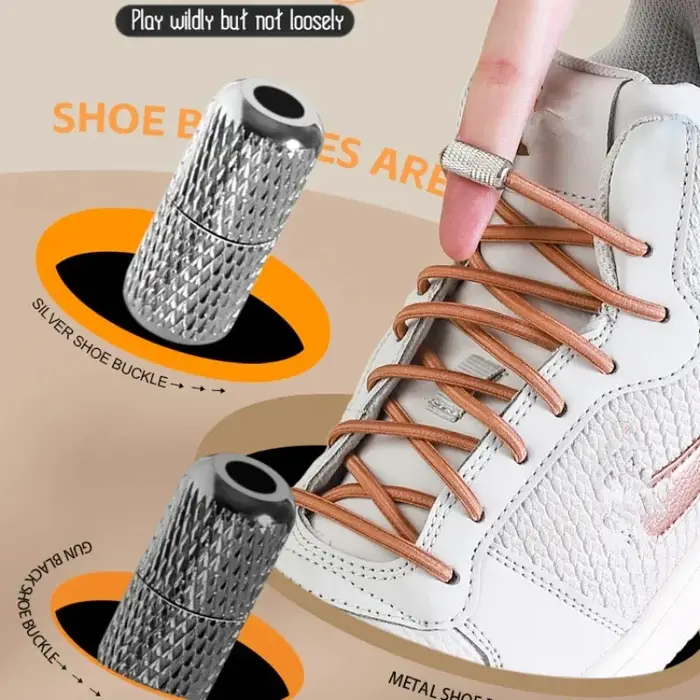 Nouveaux lacets élastiques pour baskets