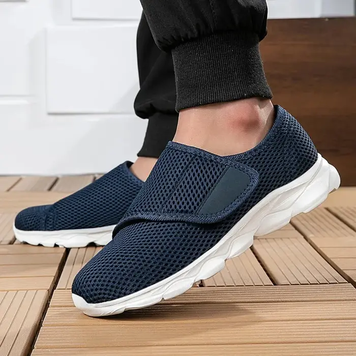 Nouvelles chaussures orthopédiques décontractées pour pieds larges et enflés