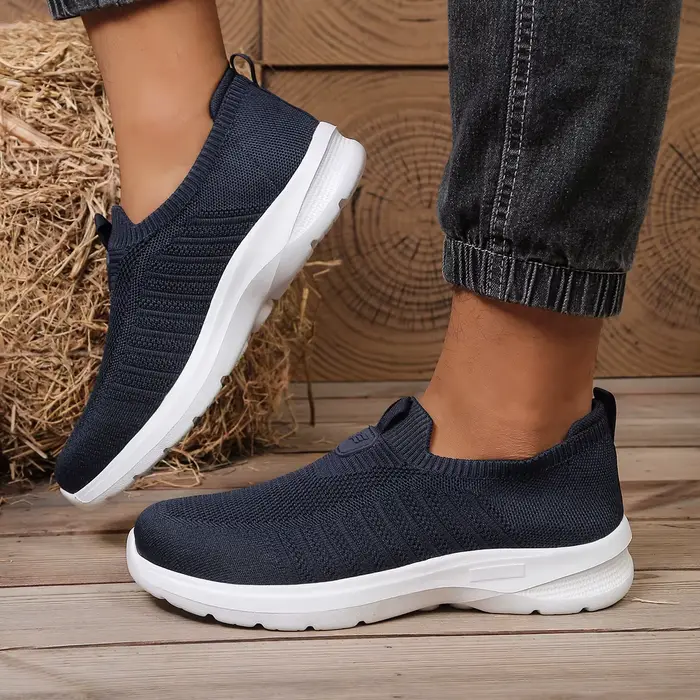 Chaussures quotidiennes monochromes en EVA pour hommes - Semelle légère et confortable - Convient pour la marche décontractée - Livraison gratuite