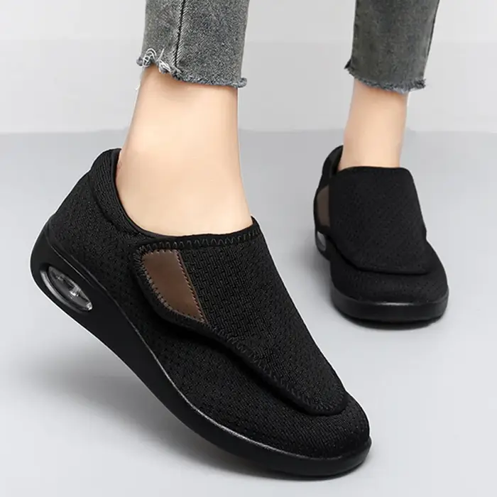 Chaussures orthopédiques décontractées pour pieds larges