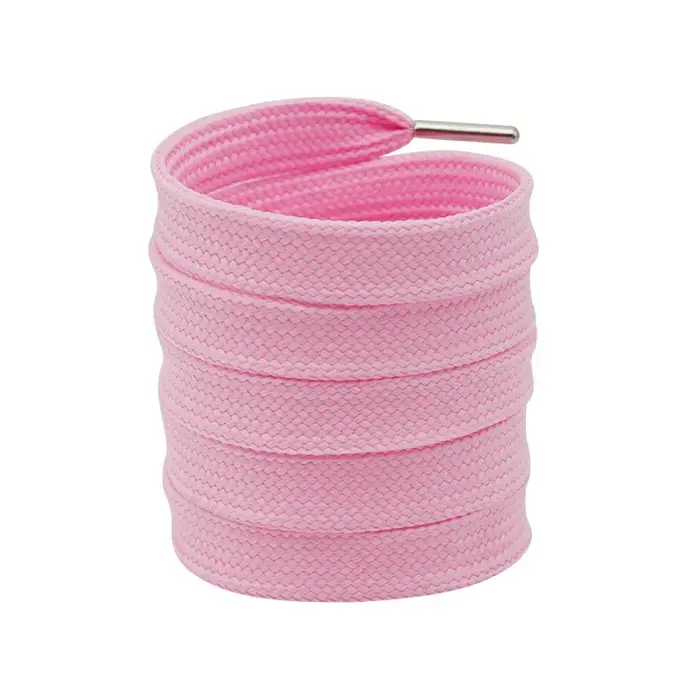 Coolstring lacets plats Extra larges de 18mm avec Aglets en métal argenté lacet épais et volumineux de couleur unie