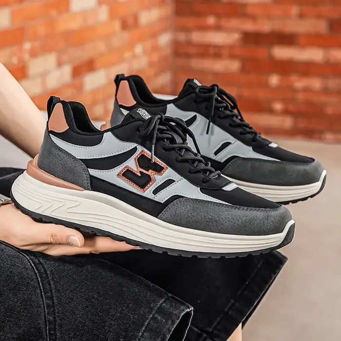 Baskets tendance pour hommes 2026 – Chaussures de sport décontractées et respirantes résistantes à l'usure pour l'extérieur et le skateboard