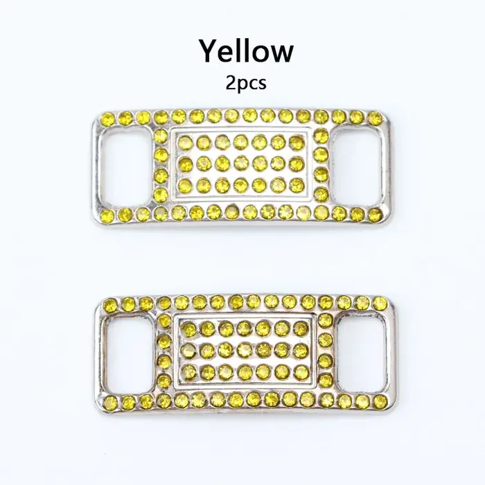 Coloré strass boucle lacets AF1 chaussure décoration bijoux baskets chaussures breloques bricolage