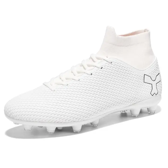 Chaussures de football professionnelles à haut rinçage pour hommes, chaussures de football en salle, chaussures de football en plein air pour hommes