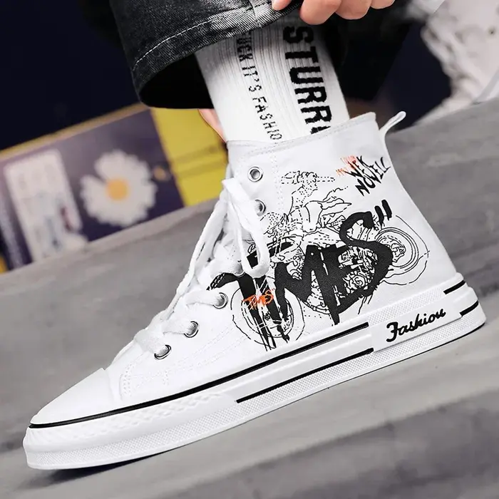 Décontracté respirant plate-forme chaussures homme hommes