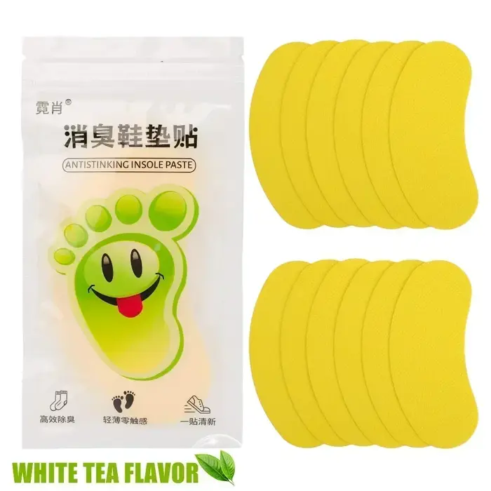 Patch déodorant anti-odeur pour chaussures, saveur de citron, déodorants pour les odeurs de pieds, o