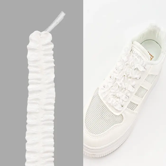 Lacets de champignon en dentelle de Style Girly mignons pour baskets