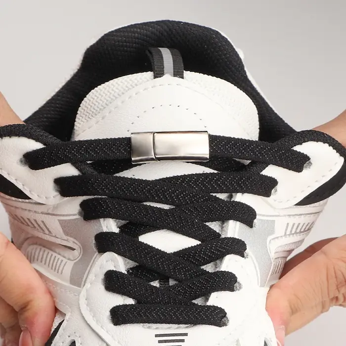 Lacets Lumineux à Verrouillage Magnétique sans Attaches pour Enfant et Adulte, artificiel astiques, 