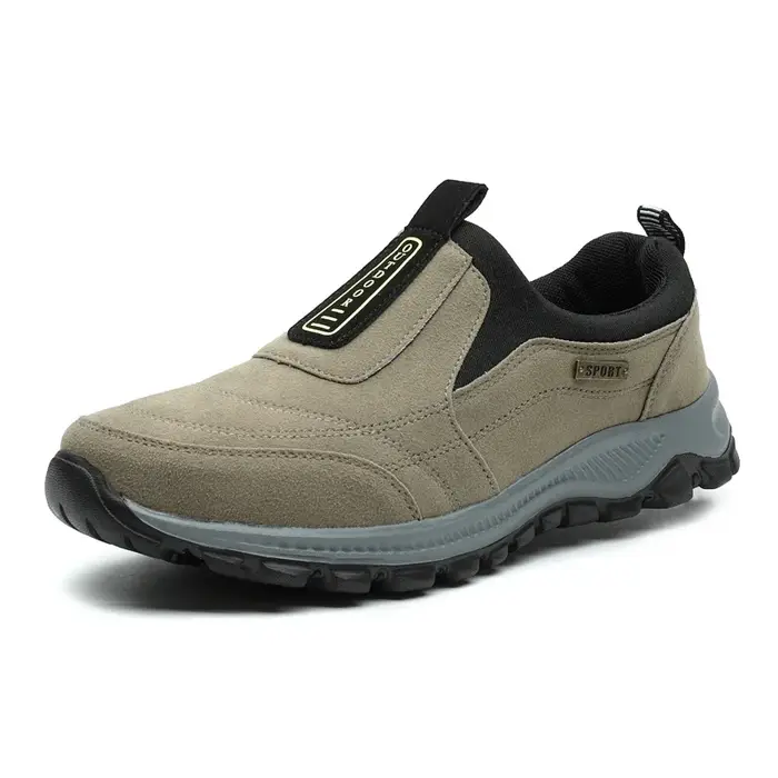 YRZL chaussures de randonnée en plein air hommes baskets sans lacet décontracté