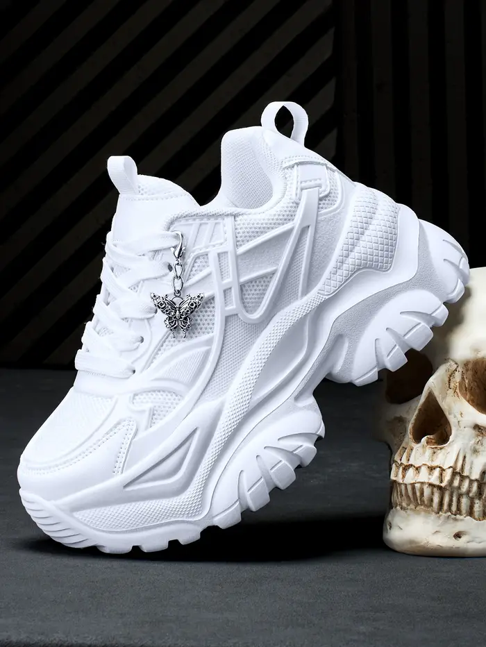 Chaussures vulcanisées pour femmes, nouvelle collection 2026, style gothique Y2K, à semelle épaisse 