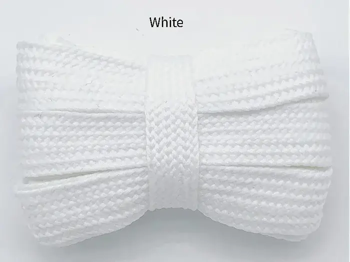 Lacets de chaussures larges de 2 cm - Lacets plats épais en coton pour baskets - Unisexe 100/120/140