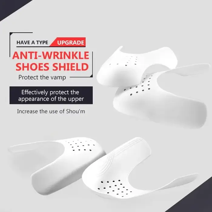 1 paire de nouveaux soins de chaussures Sneaker Anti-pli orteils protecteur civière extenseur Shaper Support Pad