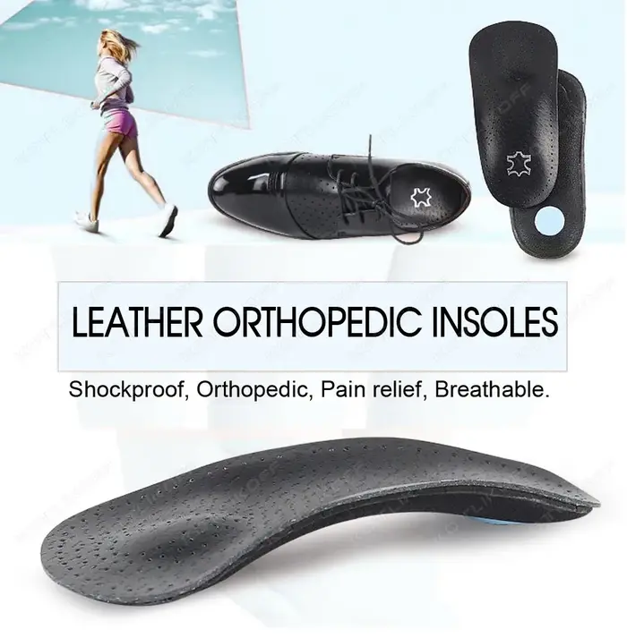 Semelles intérieures en cuir pour chaussures