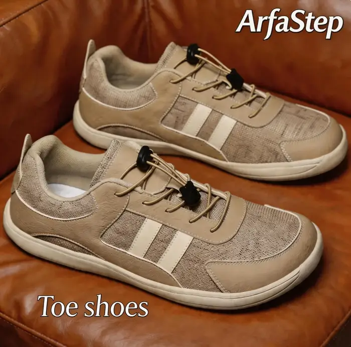 ARFASTEP Nouvelles Chaussures Décontractées pour Hommes à Bout Large