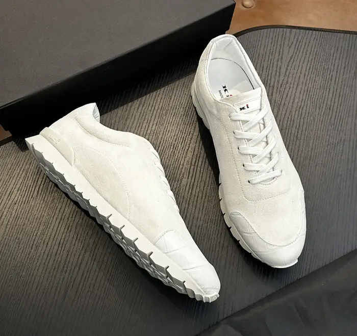 OECHSLI chaussures peau de vache 2026 nouvelles baskets de sport en plein air mode en cuir véritable de haute qualité hommes européens grande taille 38-47