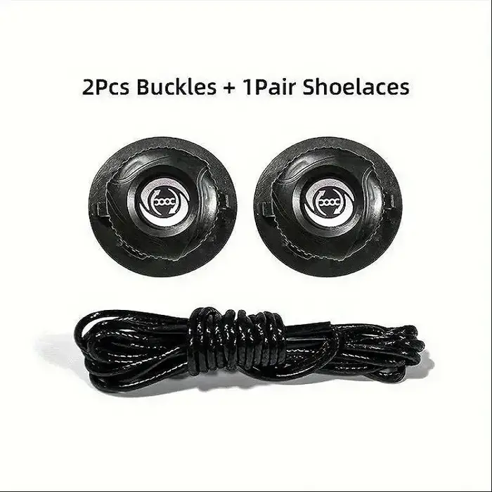 1 paire de lacets automatiques sans nœuds, installation simple, boucle pivotante, lacets en corde ép