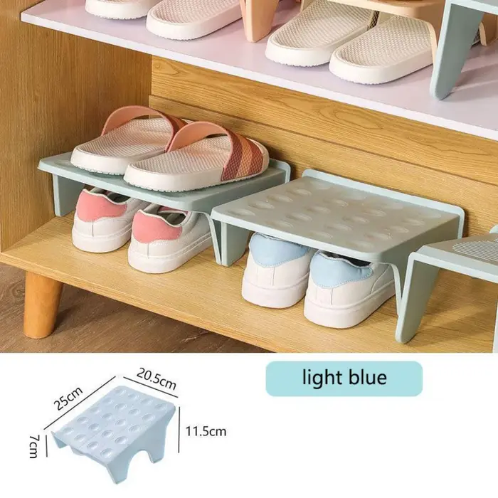 Nouvelle étagère à chaussures gain de place, support de rangement multifonctionnel pour la maison, é