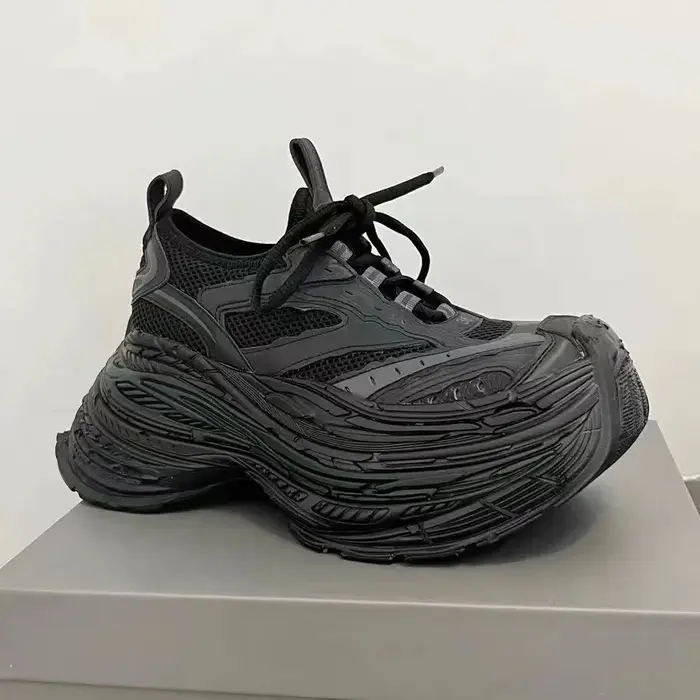 Chaussures de sport décontractées rétro unisexe pour l'automne, style papa, pour couple, à semelle é
