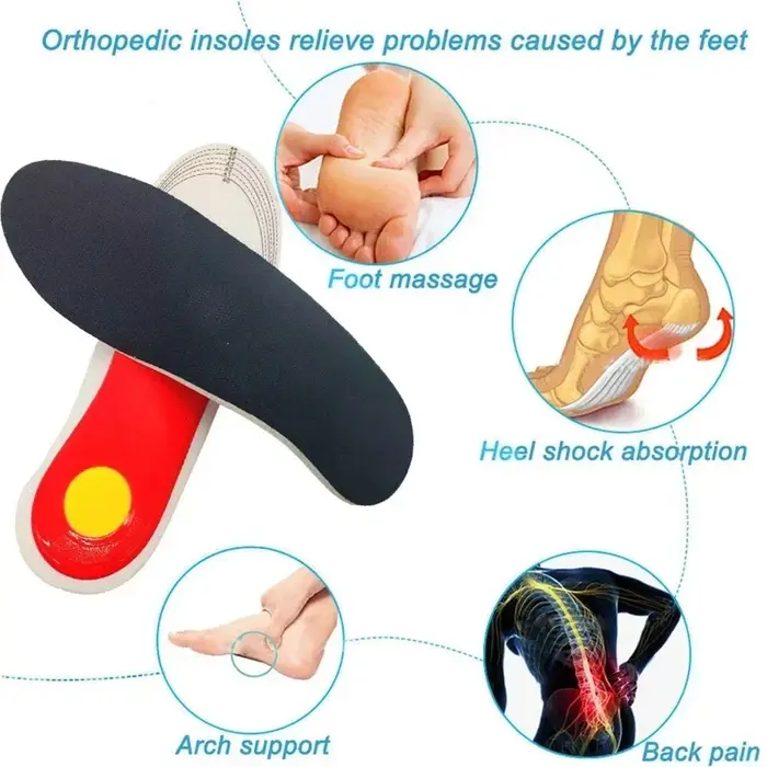 Semelles orthopédiques EVA pour chaussures pour hommes
