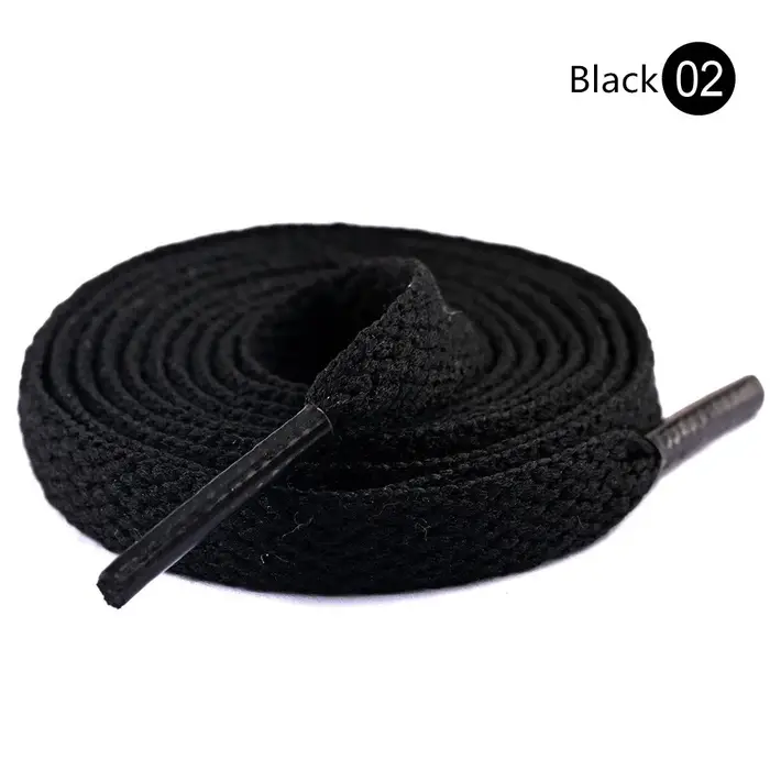 26 couleurs lacets plats adultes enfants noir blanc rose