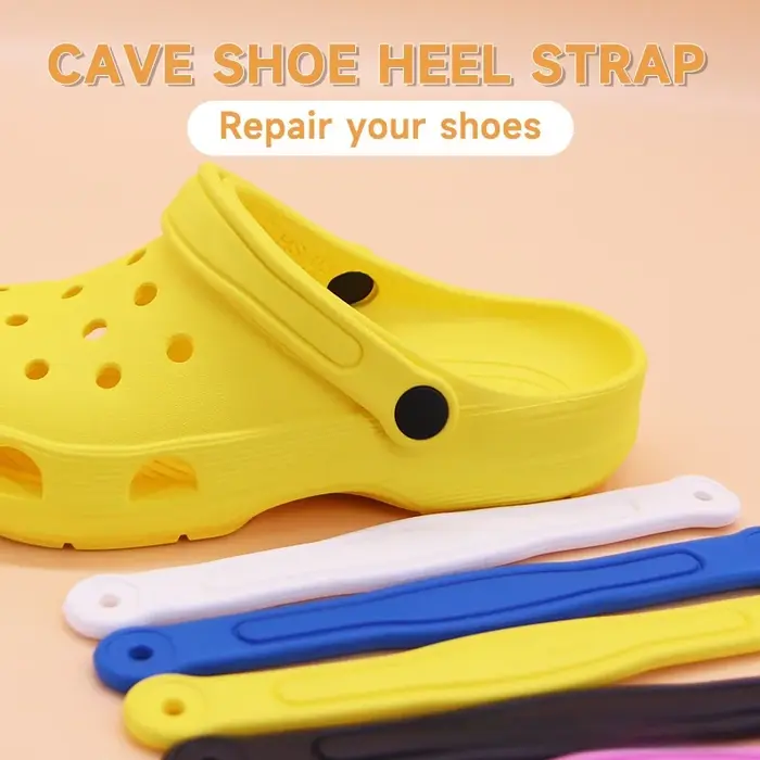 CrossEVA trou trou chaussure talon sangle avec lacets EVA mousse chaussure lacets bricolage talon sangle pour chaussures de sport chaussures décontractées pantoufles